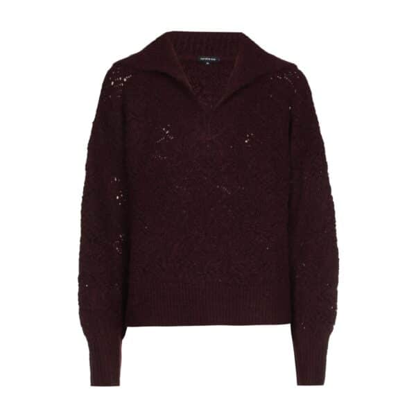 Caroline Biss pull plum