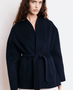 Hartford Vanelle coat navy