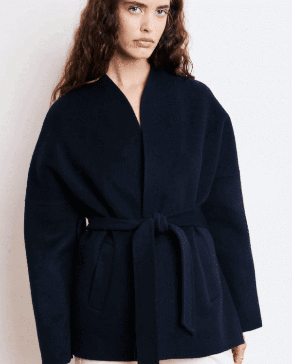 Hartford Vanelle coat navy