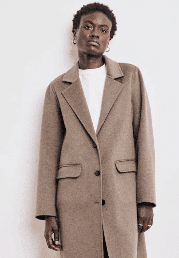 Hartford Ville coat taupe