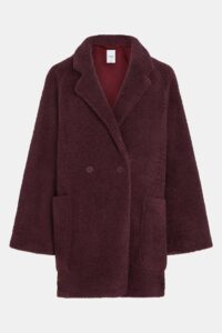 Penn & Ink coat aubergine