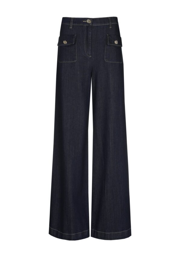 Caroline Biss broek dark blue