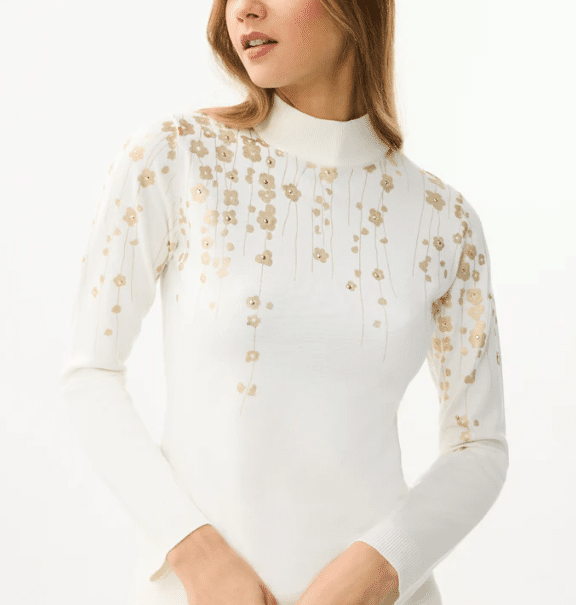 Leo & Ugo top off white/gold