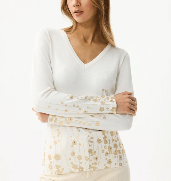 Leo & Ugo top off white/gold