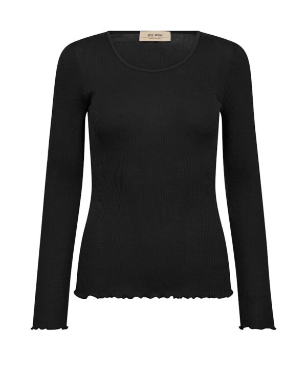 Mos M Elaine tee ls black