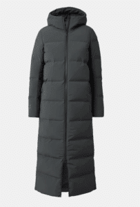 UBR W Infinity down coat olive