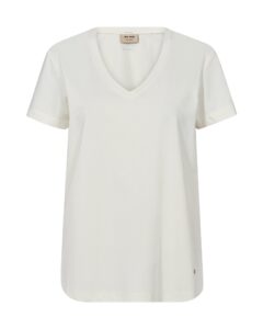 Mos M Dala v-neck tee ecru