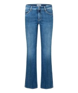 Cambio Paris flared blue denim