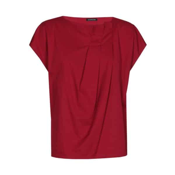 Caroline Biss top dark red