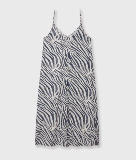 10 Days strappy dress zebra