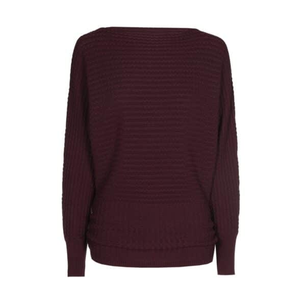 Caroline Biss pull burgundy