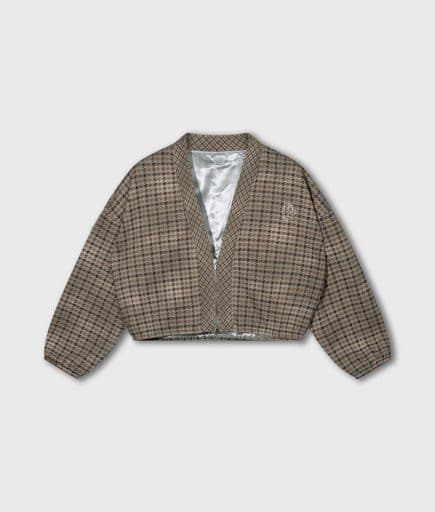 10 Days check cardigan