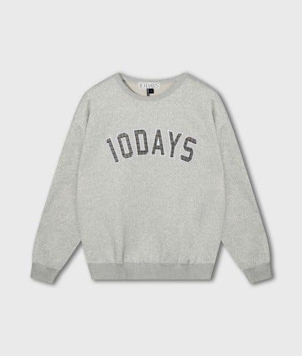 10 Days statement sweater logo