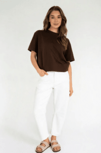 Est'Seven Sascha top brown